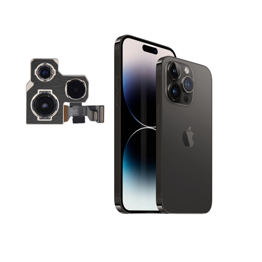 Reparación cambio de cámara trasera Iphone 14 Pro