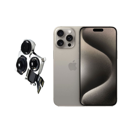 Cambio de cámara trasera Iphone 15 Pro