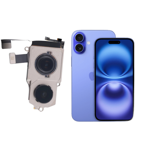 Cambio cámara trasera Iphone 16 Plus