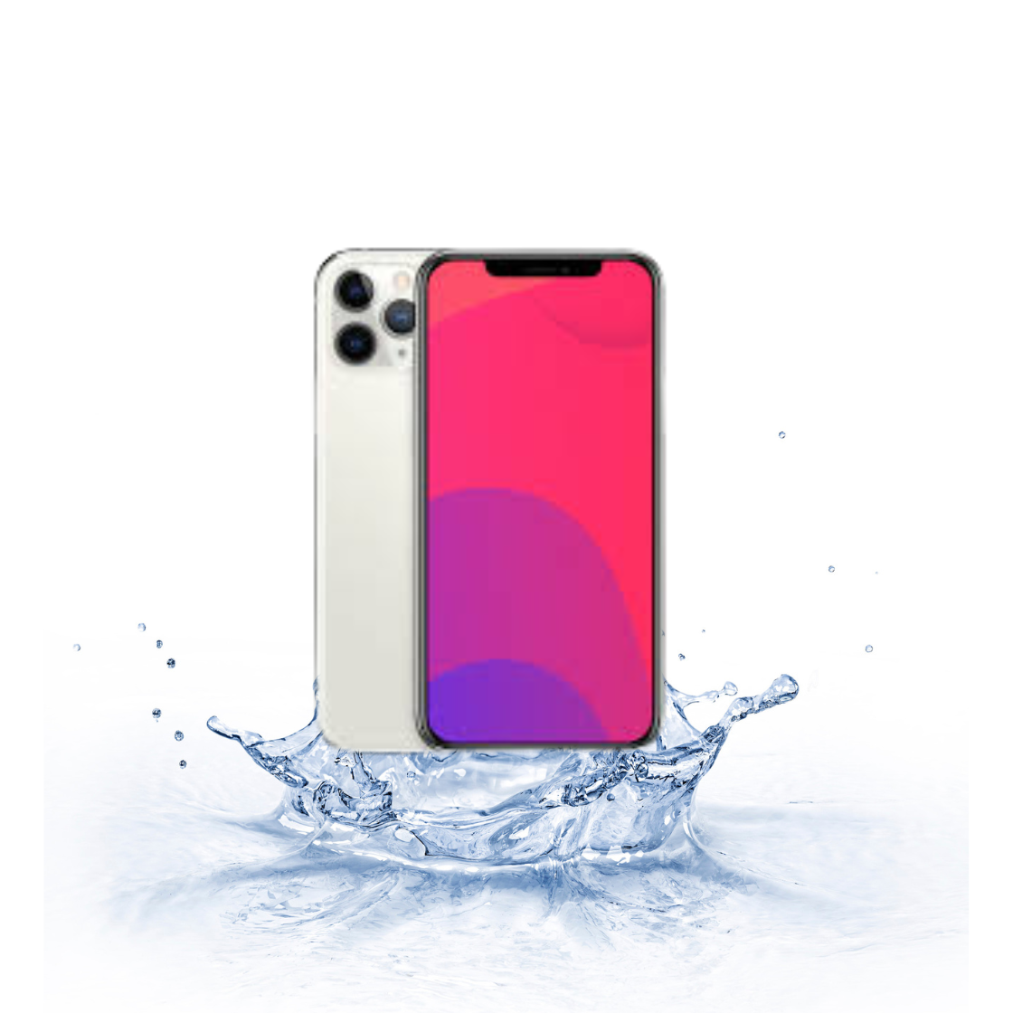 Reparación de Iphone 11 Pro afectado por agua.