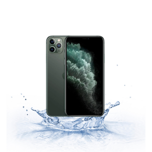 Reparación de Iphone 11 Pro Max afectado por agua.