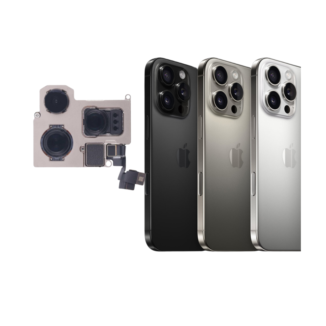 Cambio de cámara trasera Iphone 16 Pro