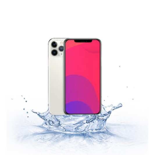 Reparación de Iphone 11 Pro afectado por agua.